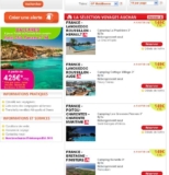 Séjours en mobilhome à 149 euros en avril , mai , juin, septembre