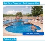129€-149€ la semaine en mobil home en Ardeche en Mai et debut Juin