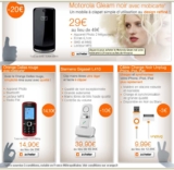 ventte flash orange 7/03:  motorola gleam à 29 euros , orange dallas à 14.90 euros en formule mobicarte