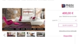 Mobilier de France : 400€ le bon d&rsquo;achat de 1000€