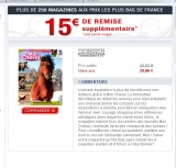 5 euros l&rsquo;abonnement à 8 numéros du magazine « Mon Cheval  »  (2 ans )..