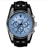 Bon plan pour la montre FOSSIL coachman Bleue à 67€ seulement