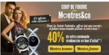 Montre&co : 40% du prix d&rsquo;une montre remboursés en bon d&rsquo;achat ..