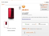 Vente flash orange du 16/03 : motorola gleam à 29 euros en formule mobicarte