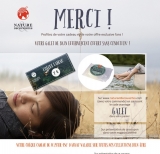 Gratuit : galet effervecent à retirer en magasin nature et découverte