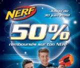 Bon plan jouet nerf : 50% de remboursement en différé jusqu&rsquo;au 30 juin