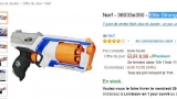 Jouet Nerf Elite StrongArm à 8.99 euros ( le double généralement)