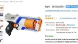 Jouet Nerf Elite StrongArm à 8.99 euros ( le double généralement)