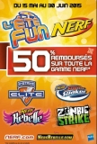 jouets nerf et nerf rebelle  : 50 pourcent de remboursé jusqu’au 30 juin 2015