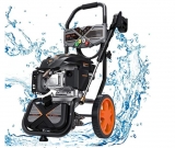 Nettoyeur haute pression thermique pas cher à 150€ ! (2800 PSI/190 Bar, 480 L/H, 209 CC )