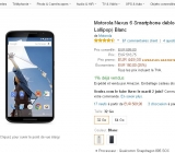 Le meilleur prix pour le smartphone Nexus 6 : 449 euros (le 1er juin)