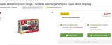 Bon plan Nintendo Switch + Super Mario Odyssey + 20€+ carte fnac à 349€