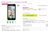 Bon plan smartphone : NOKIA Lumia 530 qui revient à 43 euros
