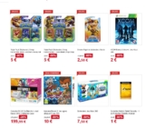 Soldes jeux videos nouvelle demarque  : pack 3 figurines skylander à 5 euros, pack démarage à 7.5 …