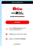 Bon plan Forfait mobile pas cher : 2.49€ illimité + 8 Go d&rsquo;internet – Nrj Mobile