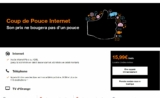 Offre Sociale Orange : 15.9€ la LiveBox Adsl ou Fibre avec telephone et tv