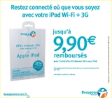 Kit de connexion 3G sans engagement pour Ipad gratuit apres remboursement