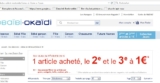 Bon plan mode enfant chez okaidi : 3 articles achetés = les deux moins chers à 1 euro