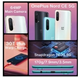 Promo smartphone ONE PLUS NORD CE 5G pas cher à 237€ !