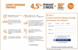 80 euros offerts pour l’ouverture d’un livret orange ing sans risque avec dépot de 500 euros ..  terminé