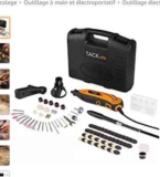 25€ l&rsquo;outil Rotatif TACKLIFE type Dremel avec accessoires