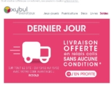 Bonnes affaires jeux , jouets avec soldes Oxybul et livraison gratuite