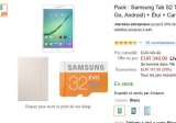 Bon plan tablette: Pack samsung tab S2 + etui + carte mémoire à 349 eurosle 29 mars