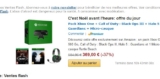 Pack console xbox one + 2 jeux et un casque à 369 euros le 5 novembre