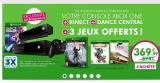 Bon plan xbox one : console + kinect + 4 jeux pour moins de 370 euros .. jusqu’au 14/03 9heures