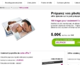 100 tirages photos pour 5 euros