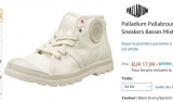 Bon plan chaussures enfants : les palladium pallabrouse à 17.99€