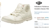 Bon plan chaussures enfants : les palladium pallabrouse à 17.99€