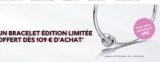 Bon plan promo Pandora : un bracelet offert pour 109€ d&rsquo;achats