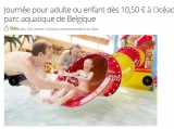 Parc Aquatique Oceade à Bruxelles : billets à prix réduits ( 14.9€ )