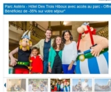 Séjours au parc asterix en promo d&rsquo;avril à septembre : 35% de remise