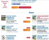 Parcs d&rsquo;attractions à prix réduits (asterix, futuroscope , puy du fou , thoiry , walibi, aqualand …)