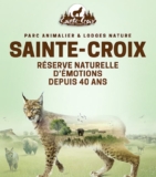 Réduction sur les entrées  pour le Parc animalier de Sainte Croix (16.9 et 22.5€ )