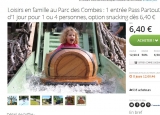 Bon plan Bourgogne : billets à moitié prix pour le parc des combes