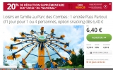 Parc des combes : des billets d’entrées à prix réduits pour ce parc d’attractions…