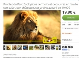 Réduction parc animalier Thoiry pour y aller d&rsquo;aout à novembre 2015