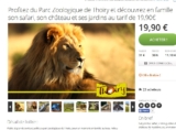 Réduction parc animalier Thoiry pour y aller d&rsquo;aout à novembre 2015