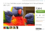 Local : billets à prix réduits pour le parc zoologique Val D&rsquo;herault nature