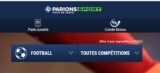 Bon plan Paris sportifs avec PARIONS SPORTS : 1er pari remboursé à 100% jusqu&rsquo;à 100€