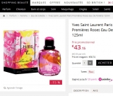 Parfum femmes pas cher : Paris Premières Roses 125ml YSL à 36.68 euros port inclus (le 28/09)