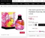 Parfum femmes pas cher : Paris Premières Roses 125ml YSL à 36.68 euros port inclus (le 28/09)