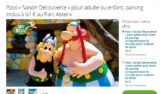 Bonne affaire Parc Asterix : pass saison à 64 euros pour y aller autant de fois qu&rsquo;on le désire