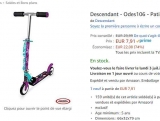 Super affaire : 7.9€ la patinette « descendant »  2 roues