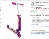 patinette furby pour petites filles à 14 euros