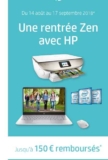 Informatique : Offre de remboursement Hp jusqu&rsquo;à 150€ de remboursés