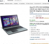 Pc portable core i3 à moins de 350 euros .. le 29/11